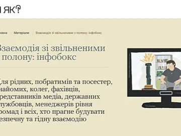 Взаємодія з людьми, які пережили полон